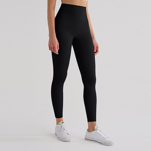 Pantalones <span class=keywords><strong>de</strong></span> Yoga <span class=keywords><strong>de</strong></span> Cintura Alta y Largo hasta el Tobillo para Mujer, Antibacterianos, Elásticos en Cuatro Direcciones, Levanta Glúteos - Product Image 1