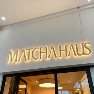 ป้ายไฟ LED ติดผนังกลางแจ้งป้ายอะคริลิคตัวอักษร3D ออกนอกช่อง - Product Image 3