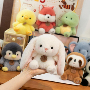 Peluche Coniglietto Bianco Profumato, Morbido <span class=keywords><strong>e</strong></span> Carino, Giocattolo Imbottito per Bambini, Coniglio Squeezable con Orecchie Lunghe - Product Image 4