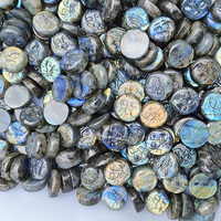 Venta al por mayor de adornos de piedras preciosas de labradorita talladas a mano con forma de serpiente y murciélago para manualidades de joyería y decoración del hogar