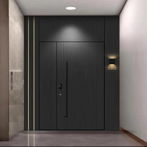 باب أمان مضاد للرصاص من الفولاذ المقاوم للصدأ ، باب غير قابل للصدأ على الطراز الكوري - Product Image 4