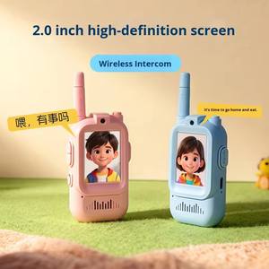 Популярная детская видеодомофонная рация модель M2, экологичная, перезаряжаемая, портативная, двусторонняя связь, лучший подарок - Product Image 5