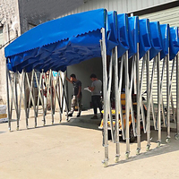 Abri rétractable commercial résistant à l'abrasion, tente polyvalente pour événements sportifs en intérieur et en extérieur