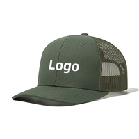 Casquette de baseball unie en gros, style camionneur, avec maille respirante, personnalisation du logo pour événements d'équipe