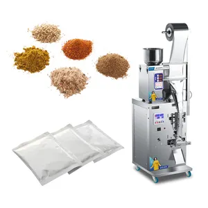 Small Sachets Spices Powder Grain Tea Filling Machine Intelligence Plastic Bag Making Filling Packing Machine