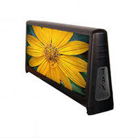 Panneau d'affichage de voiture double face Pantallas Écran publicitaire vidéo HD sans fil Taxi Top Led Display