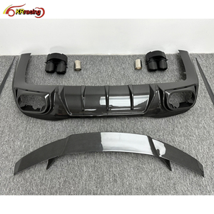 Pièces automobiles Brabu Body Kit, lèvre de pare-chocs en fibre de carbone sèche, aileron arrière pour Mercedes Benz AMG GT63 63s Body Kit Carbone 2021-2024 - Product Image 6