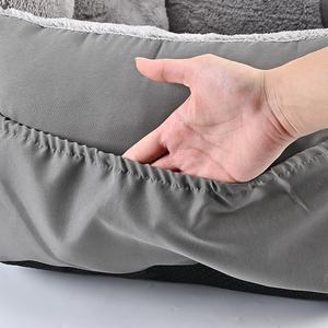 Coussin de <span class=keywords><strong>voiture</strong></span> pour animaux de compagnie (<span class=keywords><strong>chien</strong></span> et chat) de petite et moyenne taille, transfrontalier, en peluche épaisse, portable, pour l'hiver - Product Image 3