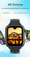 Reloj Inteligente GPS Impermeable IP67 para Niños, Android 4G, Pantalla AMOLED, SOS, SMS de Emergencia, Juego de Matemáticas, IA, Llamadas WIFI, Correa de Silicona