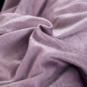 FY patrones de traste chino franela quemada polar diseño de moda suave cálido lujo púrpura oscuro manta Raschel Manta - Product Image 5