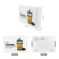 Herramienta de diagnóstico del escáner V310 OBD2 compatible con la versión multilingüe V1.1 compatible con búsqueda DTC P,C,B, código U