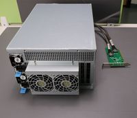 Station d'extension GPU CMP 170HX 4GPU 5GPU pour RTX 4090 4080 3090 3080 2080Ti, serveur de station de travail IA PCIe 4.0 x16