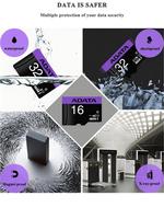 Kartu memori Sd Mini kelas 10, casing ponsel Android kartu Tf U1 U3 2gb 4gb 8gb 16gb 32gb 64gb 128gb 256gb untuk ADATA paket asli
