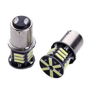 Lampadina a <span class=keywords><strong>led</strong></span> bianca pura 7020smd ad alta luminosità per auto 1156 ba15s <span class=keywords><strong>p21w</strong></span> 1157 bay15d p21/5w lampada di frenatura a <span class=keywords><strong>led</strong></span> indicatori di direzione - Product Image 3