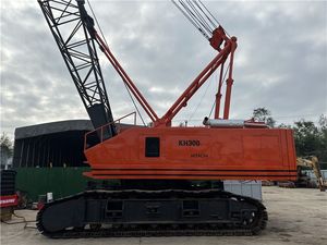 Grue sur chenilles d'occasion HITACHI KH300 reconditionnée avec composants essentiels : moteur, pompe, boîte de vitesses - Meilleur prix ! - Product Image 4