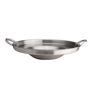 Comal de Acero Inoxidable Tradicional Minimalista, Sartén Ecológica Cóncava para Cocinar al Aire Libre, Parrilla para Saltear, Sartén para <span class=keywords><strong>Tacos</strong></span> - Product Image 2