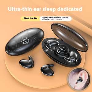 Earbud MD538 gigi biru tidur, earphone nirkabel antiair tidak terlihat, Headphone TWS konduksi tulang suara HIFI - Product Image 2