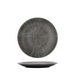 Assiette plate Forest Gris Coupe 17 cm - Product Image 3