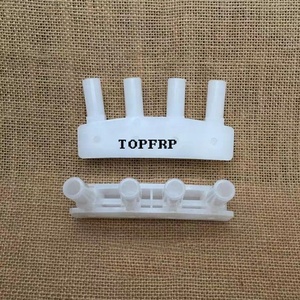 Accessoires pour moustiquaire pliante, connecteur coudé en plastique - Product Image 4