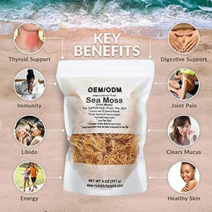 Factory Direct Private Label Dried Irish <strong>Moss</strong> Gummy Candy Vitamins for <strong>Sea</strong> <strong>Moss</strong> Gel Good Price - Product Image 2