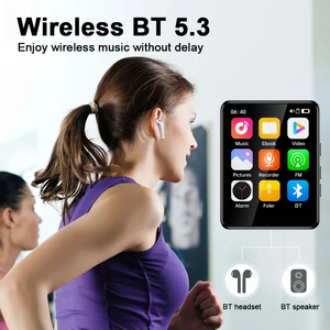 2.4 Inch Đầy Đủ Màn Hình Mp3 Máy Nghe Nhạc Màn Hình Cảm Ứng Siêu Mỏng Bluetooth Di Động Hifi Âm Nhạc <span class=keywords><strong>MP4</strong></span> Video Phát Lại FM Ghi Âm Cho Walkman - Product Image 4