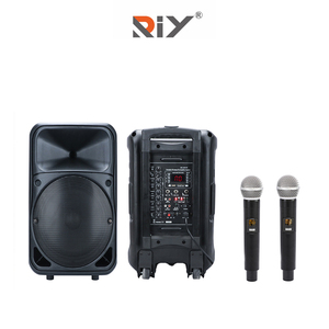 רמקול אקטיבי נטען PK-3212 עם פונקציית BT/USB, רמקול טרולי אקטיבי 10/12/15 אינץ' עם שני ידיות נשיאה לשימוש חיצוני - Product Image 1