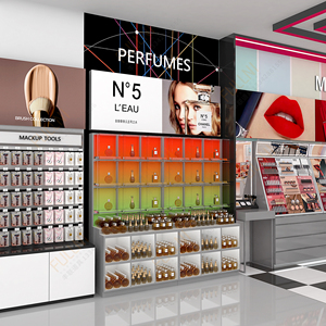Tienda de cosméticos decoración fragancias estantes maquillaje profesional tienda de perfumes diseño Parfum boutique presente parfumerie - Product Image 3