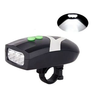 Luz Delantera para Bicicleta con Bocina, Luz LED de Alta Intensidad para Ciclismo de Montaña y Carretera, Lámpara de Advertencia para Ciclismo Nocturno - Product Image 1