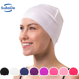 Bonnets <span class=keywords><strong>de</strong></span> bain en silicone amusants et originaux avec logo personnalisé du fabricant pour <span class=keywords><strong>piscine</strong></span> - Product Image 6