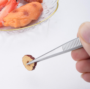 ที่ปอกเปลือก<span class=keywords><strong>กุ้ง</strong></span>สแตนเลสอเนกประสงค์และช้อน - อุปกรณ์ครัว 2-in-1 สำหรับเตรียมอาหารทะเลและรับประทานอาหาร - Product Image 5