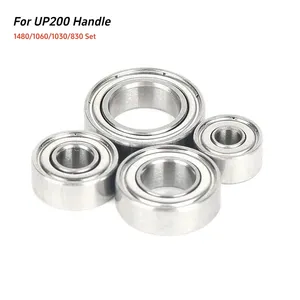 High-Speed <b>Mini</b> Nail <b>Drill</b> Handpiece with Micro Deep Groove Chrome Steel UP200 UG12/SUG12 Bearing <b>Mini</b> Bearing Replacement 4PCS - Product Image 1