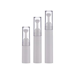 Hot Selling 5ml 10ml 15ml Plastic <strong>Eye</strong> Care Airless Empty Bottle Roller on PET <strong>Cosmetic</strong> Packaging for Skincare <strong>Makeup</strong> Beauty