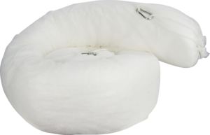 Barrera de Contención de Derrames de Petróleo SABER Ultra Visible, Absorbente de Aceite, de Gran Diámetro (6400 mm), Flotante, Blanca, con Secciones de 3 m - Product Image 4