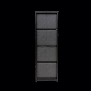 Modern Living Room Fabric <b>Cabinets</b> With Freestanding Durable Stainless Steel MDF Panel Pine - Product Image 4