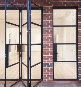 Pintu Besi Prancis Kustom Pintu Lipat Modern Pintu Accord Baja - Product Image 1