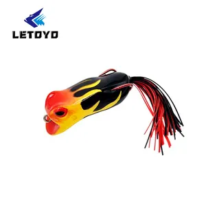 Letoyo เหยื่อตกปลากบกบ2ช้อนเหยื่อตกปลากบลอยน้ำ