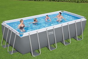<span class=keywords><strong>Piscina</strong></span> Bestway 56670 Power Steel Frame, rectangular grande, sobre el suelo, de 4.88*<span class=keywords><strong>2.44</strong></span>*1.22m - Product Image 3