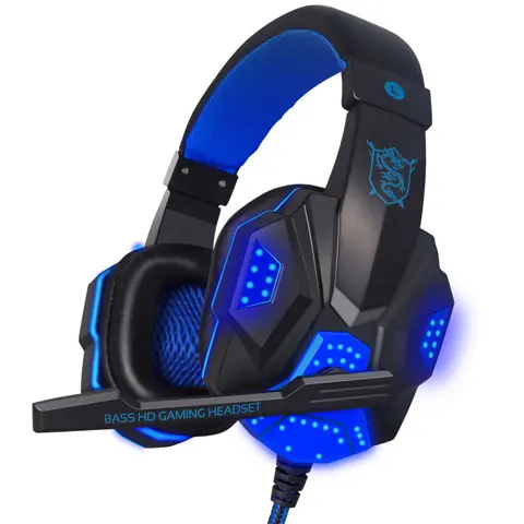 Gaming Headset With Microphone Over Ear Wired Gaming Headset Headphone For PS4 Xbox One Switch PC Laptop Computer