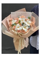 Yiwu usine stock gros fleuriste bouquet fleur papier d'emballage papier mat fleur papier d'emballage