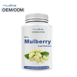 Sıcak satış toptan fiyat beyaz dut yaprağı kapsül doğal beyaz dut özü yaprak kapsül - Product Image 2