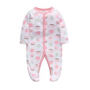 Baju monyet bayi, Jumpsuit lengan panjang motif kualitas tinggi untuk Orok baru lahir - Product Image 4