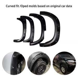 Guardabarros Delantero KQD Estilo Delgado de Lujo/Deportivo en ABS Negro con Fácil Instalación para Mitsubishi Triton L200 2005-2015 - Product Image 6