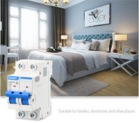 Disjoncteur miniature (MCB) CHINT NXB-63 6KA 230V/400V 4P 10A-32A Courbe BCD C