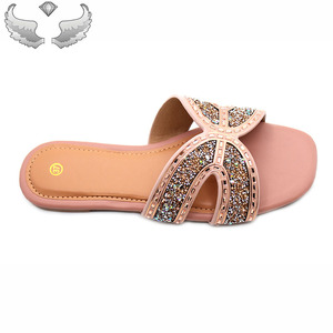 Sandalias de Mujer Ligeras y Transpirables de Alta Calidad con Pedrería, Sandalias de Mujer Duraderas al por Mayor - Product Image 3