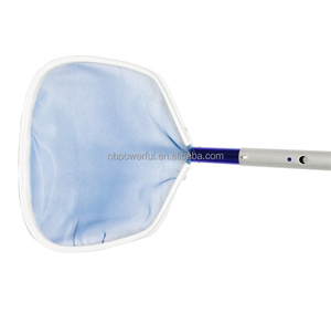 Écumoire à feuilles <span class=keywords><strong>en</strong></span> aluminium avec poignée anodisée bleue - Product Image 5