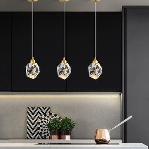 Bóng Phòng Ngủ Phòng Ăn Khách Sạn Trong Nhà Thanh Brass Sang Trọng Hiện Đại K9 Pha Lê Ánh Sáng Mặt Dây Chuyền - Product Image 6