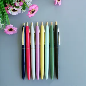 무료 샘플 저렴한 프로모션 볼펜 고급 블랙 및 골드 메탈 펜 맞춤형 젤 펜