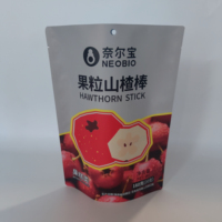 Hawthorn Geconserveerde Fruit Snack Stand-Up Pouch voor Proefpakketten