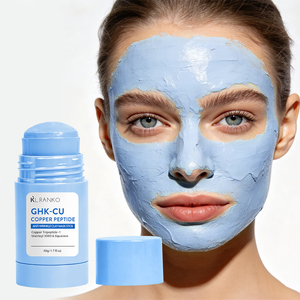 <span class=keywords><strong>Masque</strong></span> en argile professionnel OEM GHK-Cu au peptide de cuivre bleu, anti-rides, raffermissant, pour peaux matures, produits de beauté - Product Image 1