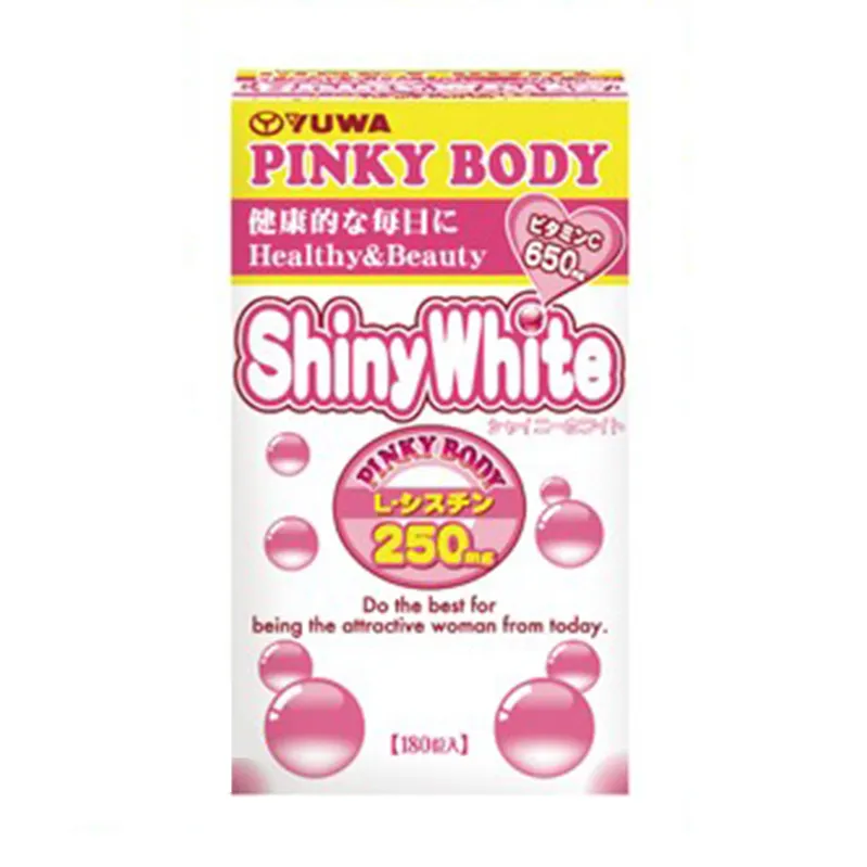 Yuwa Shiny White Antioxidant Whitening Huid Booster Pillen Om Heldere Witte Huid